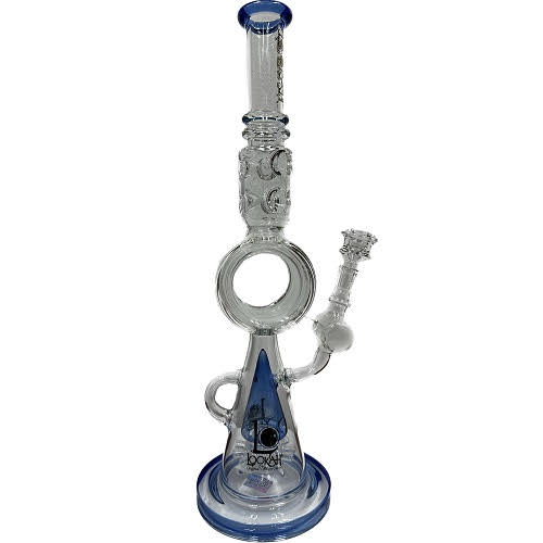 17.1" LOOKAH Conical Megacomplex Glass Waterpipe For Sale