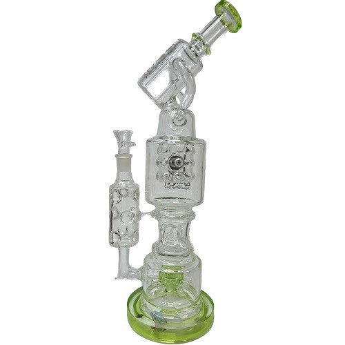 Smoke Factory - 16 Lookah® Filtering Factory Water Pipe Bong - Purple  -SmokeDay