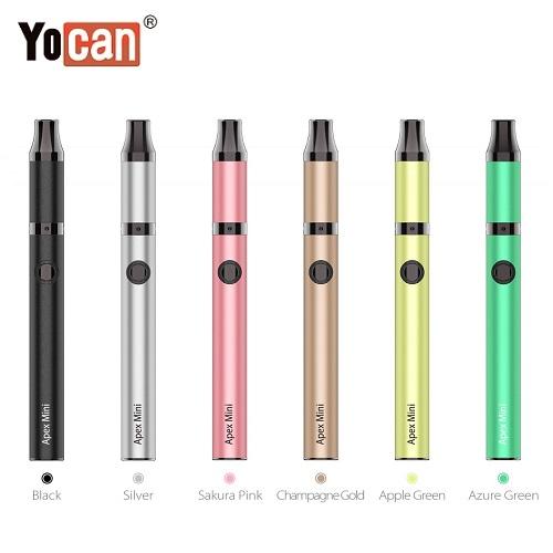 Yocan Apex Mini Variable Voltage Wax Pen Color Options Lookah USA Wholesale