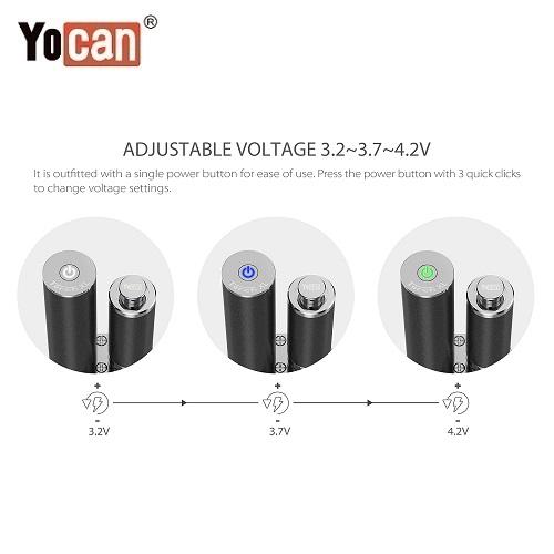 4 Yocan Torch XL 2020 Edition Variable Voltage Levels Lookah Wholesale