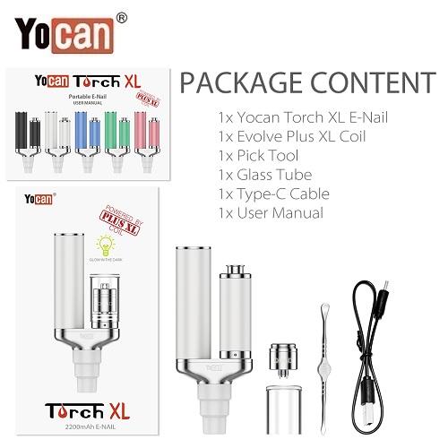 9 Yocan Torch XL 2020 Version Package Contents Lookah Wholesale