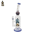 Biigo 13" Funky Mushrooom Water Pipe by Lookah