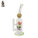 Biigo 13" Funky Mushrooom Water Pipe by Lookah
