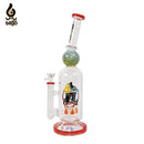 Biigo 13" Funky Mushrooom Water Pipe by Lookah