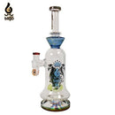 Biigo 14" Funky Eye Water Pipe by Lookah