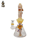 Biigo 10" Beholder Eye Totem Water Pipe by Lookah
