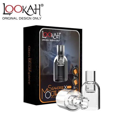 Lookah Seahorse X Replacement Glass Mouthpiece and Bubbler