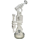 16.55" Triple Stack Multi-Chamber Percolator Waterpipe