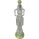 16.55" Triple Stack Multi-Chamber Percolator Waterpipe