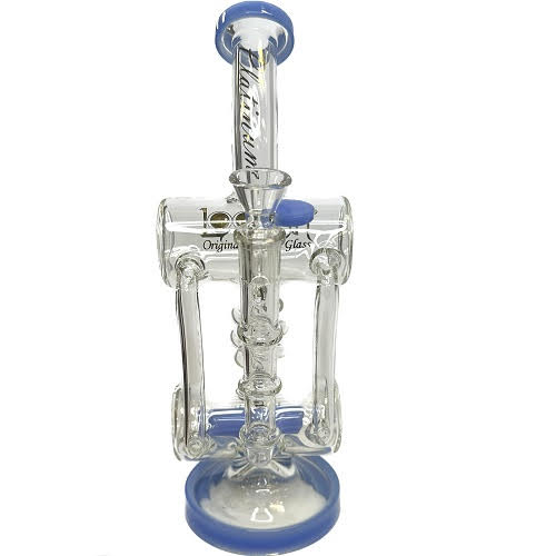 Lookah 11.7" Double Filter Curved Neck Water Pipe