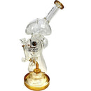 19.9" Lookah Glass Monster Triple Chamber Pipe