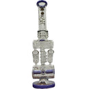 17" Double Curved Barrel Waterpipe