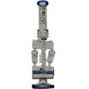 17" Double Curved Barrel Waterpipe