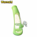 The Horn Glass & Silicone Water Pipe by Waxmaid