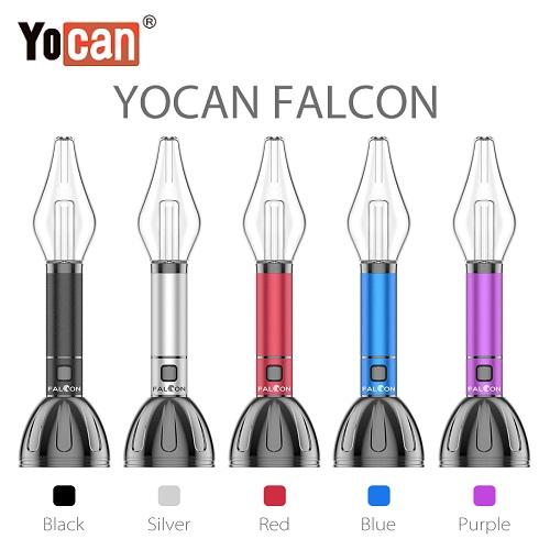 Yocan Falcom Wax and Dry Herb 6 In 1 Kit Colors Lookah USA Wholesale