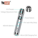 Yocan Lux Series Variable Voltage Preheat 510 Thread Battery