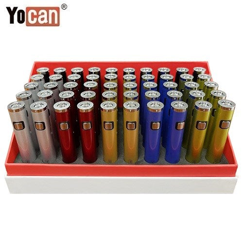 Yocan Stix Plus 650mAh Battery Display of 50