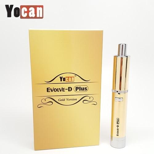 Yocan Evolve D Plus Gold Version Dry Herb Vape Pen Kit