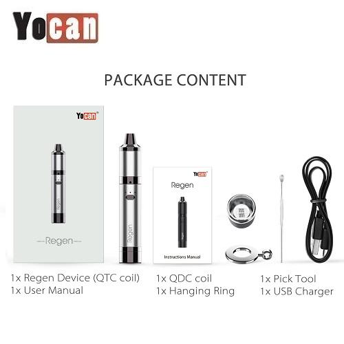 Yocan Regen VV Wax Pen Kit