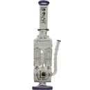 Quad Honeycomb Perc Recycler Water Pipe