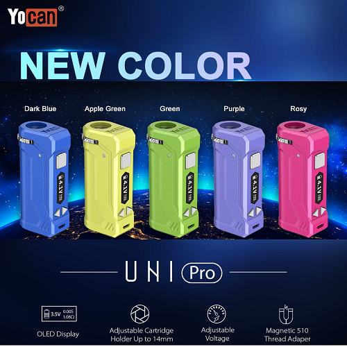 Yocan Uni Pro 510 Thread Variable Voltage Cartridge Battery Mod